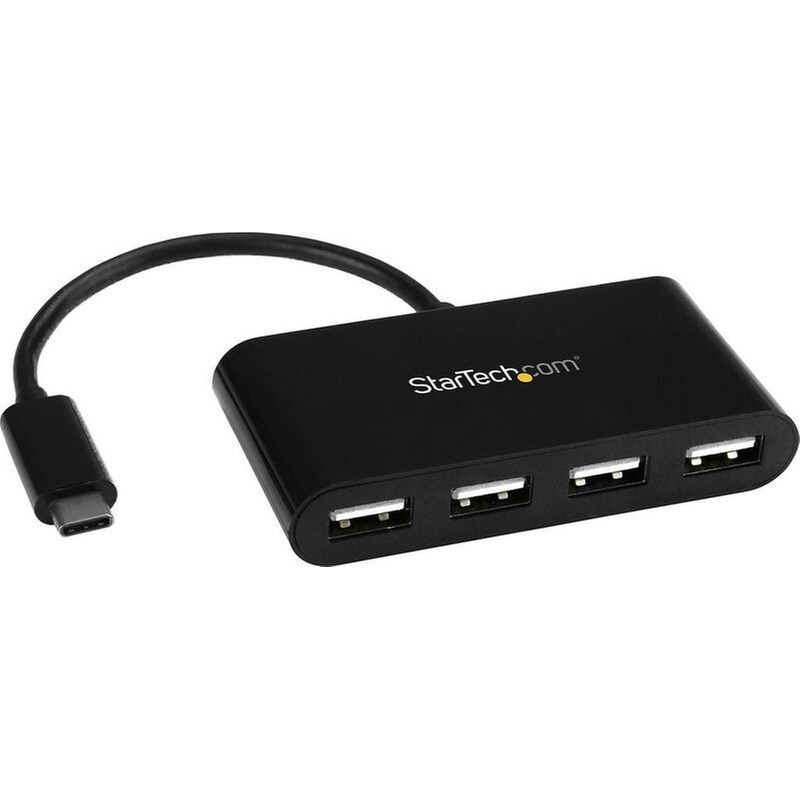 USB Hub Startech ST4200MINIC USB-C με 4 θύρες - Μαύρο