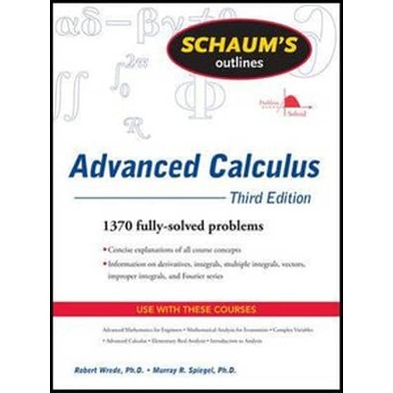 Schaum's Outline of Advanced Calculus, Third Edition image 0