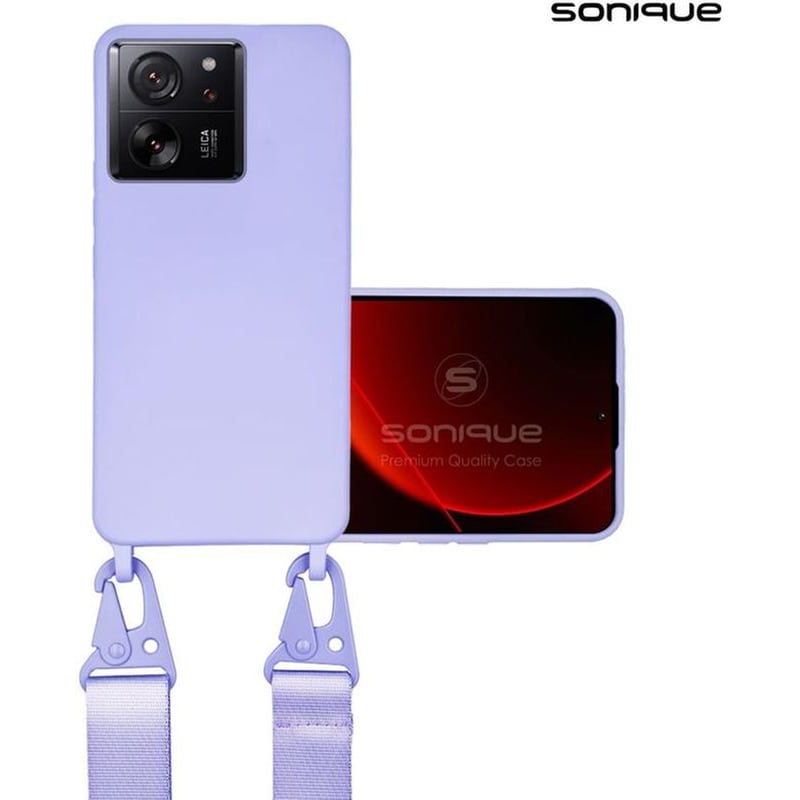 SONIQUE Θήκη Xiaomi Xiaomi 13T Pro - Sonique Carryhang Με Strap - Λιλά