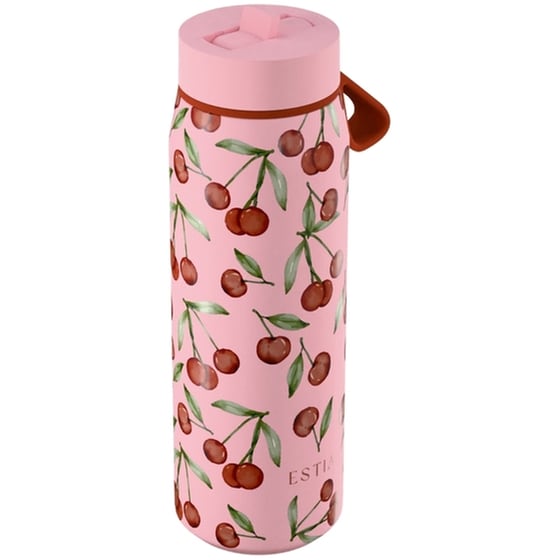Μπουκάλι Θερμός Estia Pulse Save The Aegean Cherry Rose 500 ml image 0