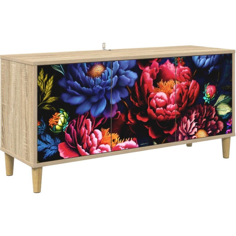 Έπιπλο Τηλεόρασης VidaXL KIEL 102 x 33 x 50 cm - Sonoma Δρυς