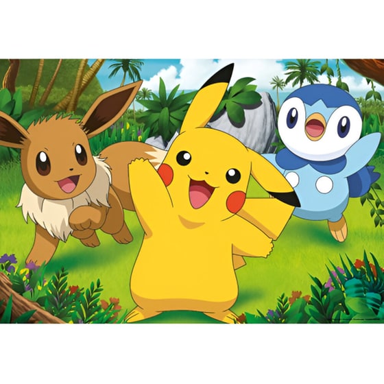 Παιδικό Παζλ Pokemon Ravensburger (2X24 Κομμάτια) image 1