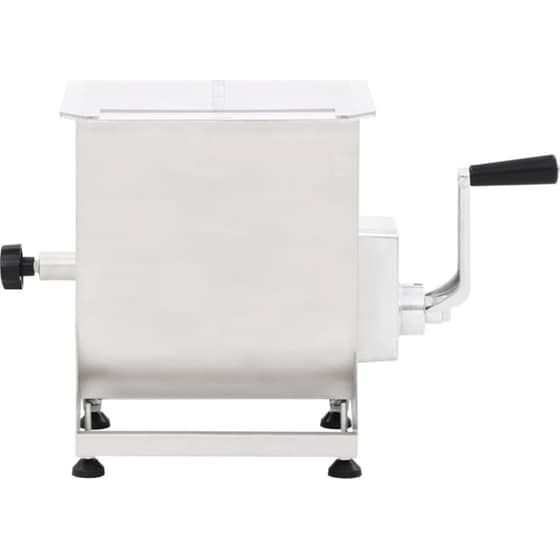 Ζυμωτήριο Κρεάτων VIDAXL 50960 με Κάδο 44 L Ασημί image 0