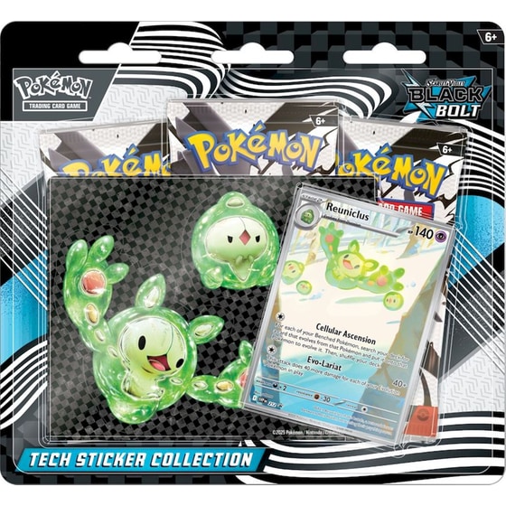 Pokémon TCG: Scarlet & Violet 10.5 Black Bolt Tech Sticker Collection image 0