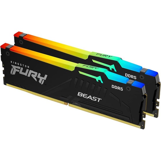 Kingston Fury Beast RGB KF560C36BBEAK2-64 DDR5 6000MHz (2x32GB) image 0