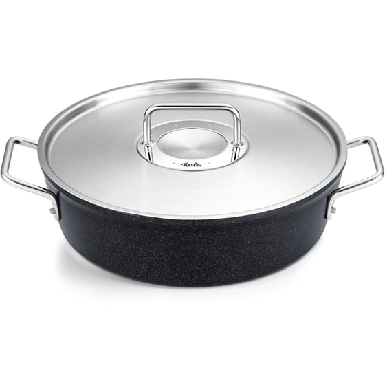 Κατσαρόλα Ρηχή FISSLER ADAMANT από Αλουμίνιο 28 cm 4.3 L - Μαύρο image 1