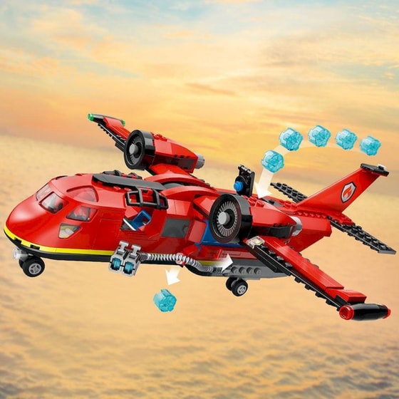 Lego City Fire Rescue Plane Για 6+ Ετών (60413) image 4