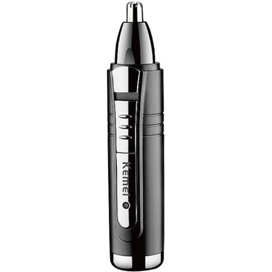 Trimmer KEMEI KM-6511 2 σε 1 Επαναφορτιζόμενο για Μύτη, Αυτιά και Φαβορίτες Μαύρο image 1