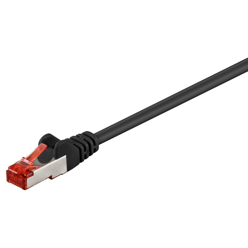 Goobay Καλώδιο S/ftp (pimf) Cat6 95518, Cca, Awg 27/7, 5m, Μαύρο