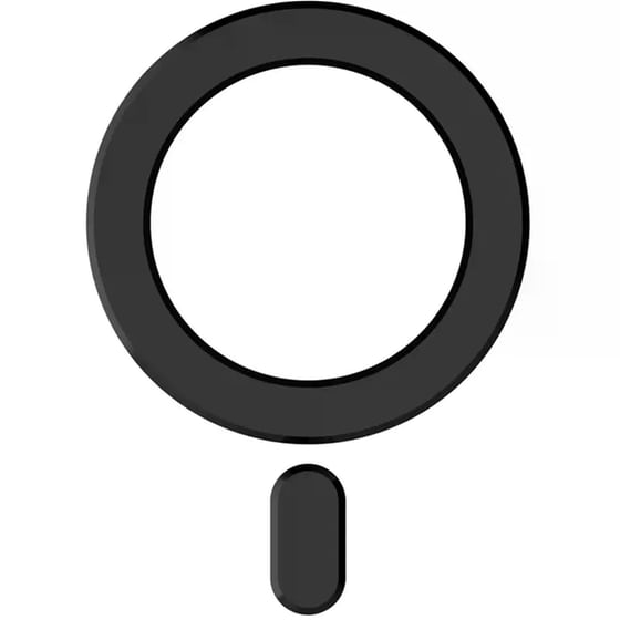 Αυτοκόλλητο&nbsp;Μαγνητικό&nbsp;Κινητού&nbsp;Valenta Magsafe&nbsp;Black image 2