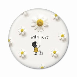 Μαγνητάκι GNF Thinkofme Medium With Love - Λευκό