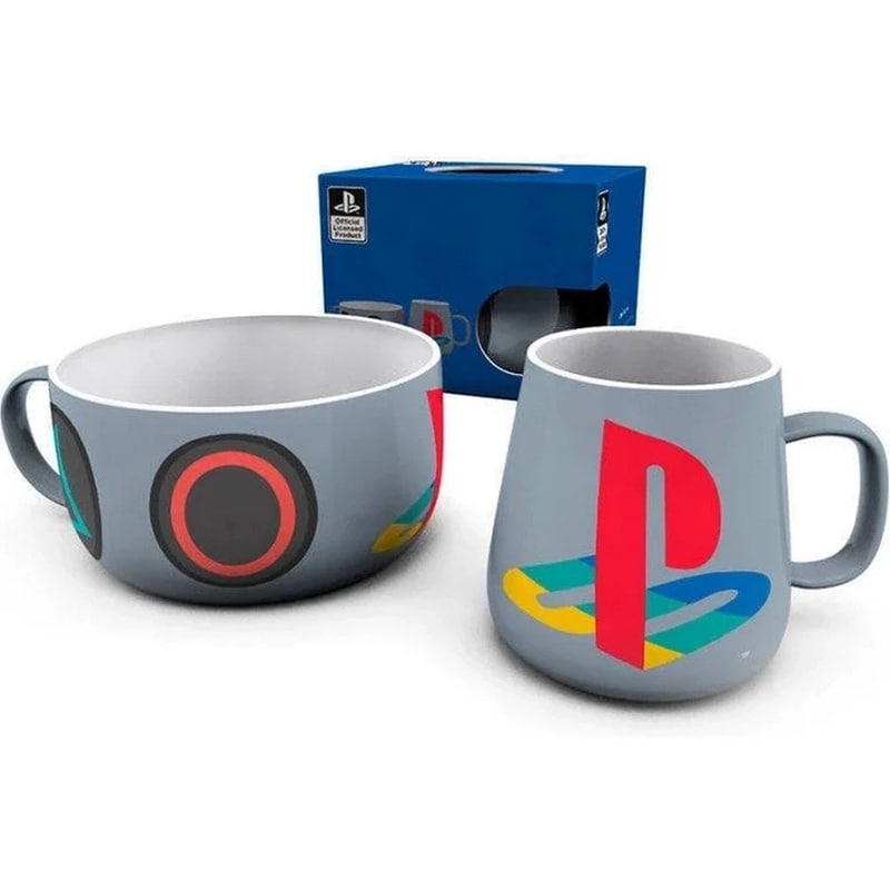 GB EYE Σετ Πρωινού GB Eye - PlayStation - Κεραμικό 2τεμ.