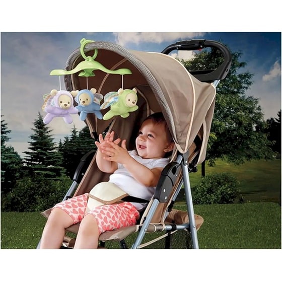 Fisher Price Περιστρεφόμενο Μόμπιλε Κούνιας & Καροτσιού με Αρκουδάκια, Μουσική & Προτζέκτορα (CDN41) image 4