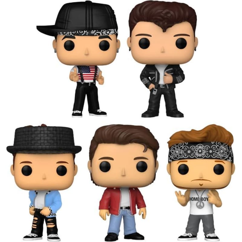 Funko Pop! Rocks - New Kids on the Block - Donnie/Joey/Jordan/Jonathan/Danny 5-pack