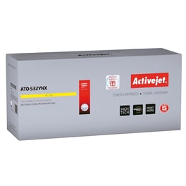Toner Συμβατό Activejet Ato-532ynx Oki 46490605 (6000 Σελίδες) Yellow
