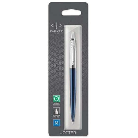 Στυλό Διαρκείας Ρarker Jotter Royal Blue CT Μπλε image 0