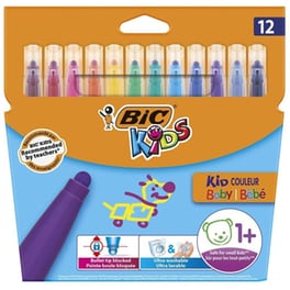 Μαρκαδόροι Bic Pastel (12 Τεμάχια)