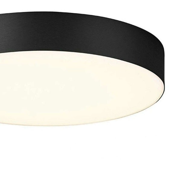 Φωτιστικό Πλαφονιέρα Viokef Bruce 4235302 Led από Μέταλλο/Γυαλί - Μαύρο image 1