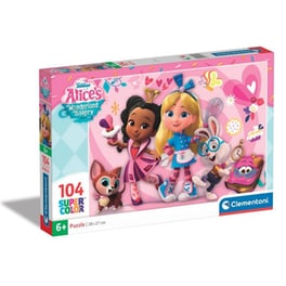 Παιδικό Παζλ Clementoni Super Color Disney Alice's Wonderland Bakery (104 Κομμάτια)