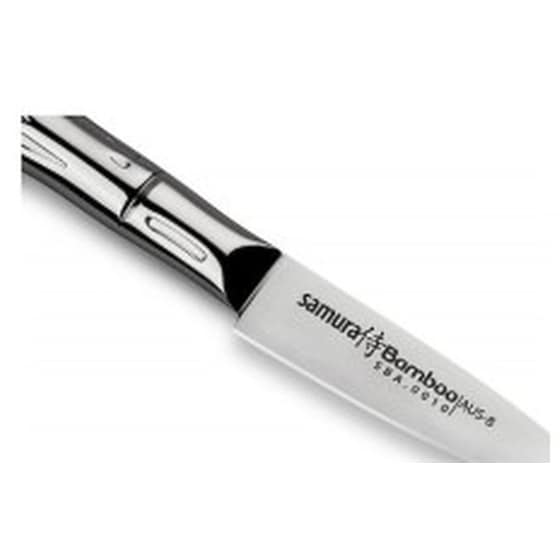 Μαχαίρι Samura Bamboo  Ξεφλουδίσματος από Ανοξείδωτο Ατσάλι 8 cm - Ασημί image 2