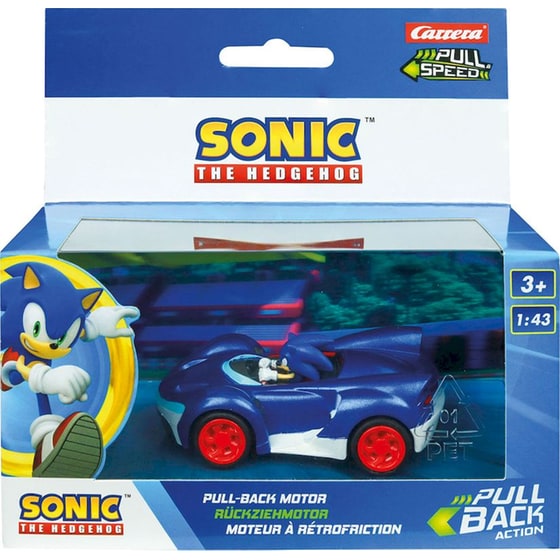 Carrera Pull & Speed: Sonic the Hedgehog - Sonic the Hedgehog Αυτοκινητάκι 1:43 (15818325) image 1