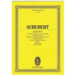Schubert - Quintet In A Major ''the Trout'' [pocket Score]
