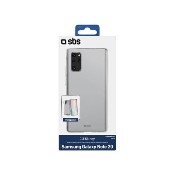 Θήκη Samsung Galaxy Note 20 - Sbs Skinny Cover - Transparent image 1
