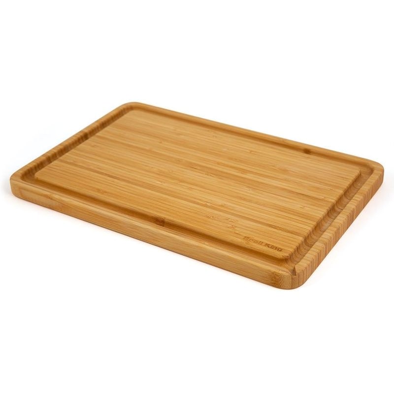 BROIL KING Επιφάνεια Κοπής Σερβιρίσματος Broil King Baron Ξύλινο 39.37x25.4cm - Καφέ