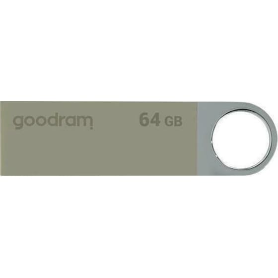 GoodRAM UUN2 64GB USB 2.0 Stick Ασημί image 1