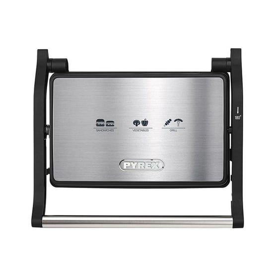 PYREX Panini SB-291 1000W Ασημί Τοστιέρα - Γκριλιέρα image 0