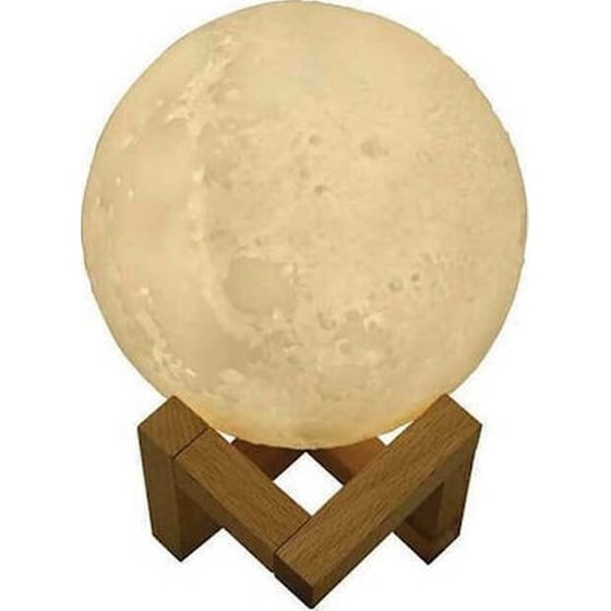 Συσκευή Για Αρωματοθεραπεία Ax-08 Moon Lamp Humidifier image 1