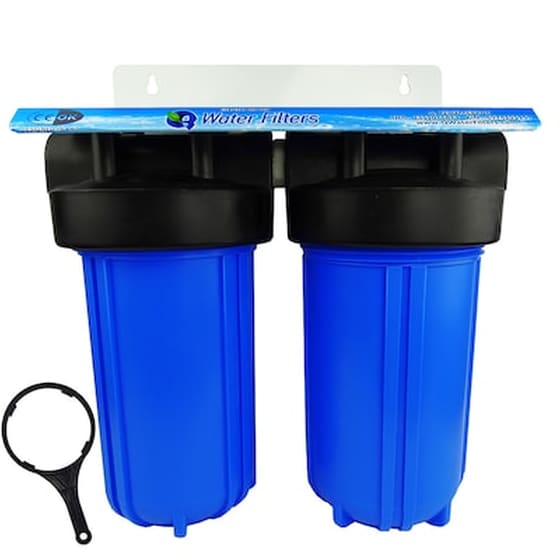 Φίλτρο Κεντρικής Παροχής Διπλό Big Blue 10" (1") image 0