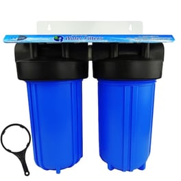 Φίλτρο Κεντρικής Παροχής Διπλό Big Blue 10" (1")