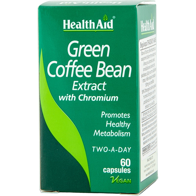 Ειδικό Συμπλήρωμα Διατροφής Health Aid Green Coffee Bean Extract - 60 κάψουλες