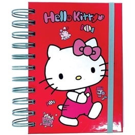 Μπλοκάκι Gim A6&nbsp;με&nbsp;Λάστιχο&nbsp;Hello&nbsp;Kitty