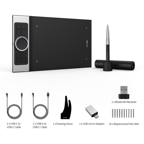 Γραφίδα & Ταμπλέτα XP-PEN Deco Pro MW - Μαύρο image 8