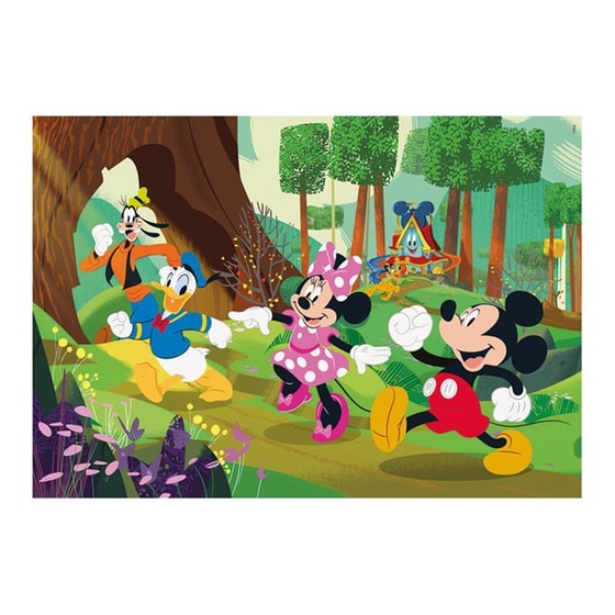 Παιδικό Παζλ Clementoni Maxi Supercolor Disney Mickey And Friends (104 Κομμάτια) image 1