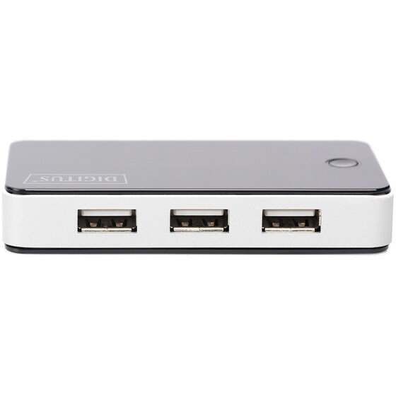 Digitus DA-70222 USB Hub 7-Port USB 2.0 συμβατό με USB-A image 3
