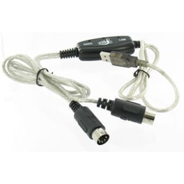 Usb – Midi Keyboard Interface Converter Cable (bulk)
