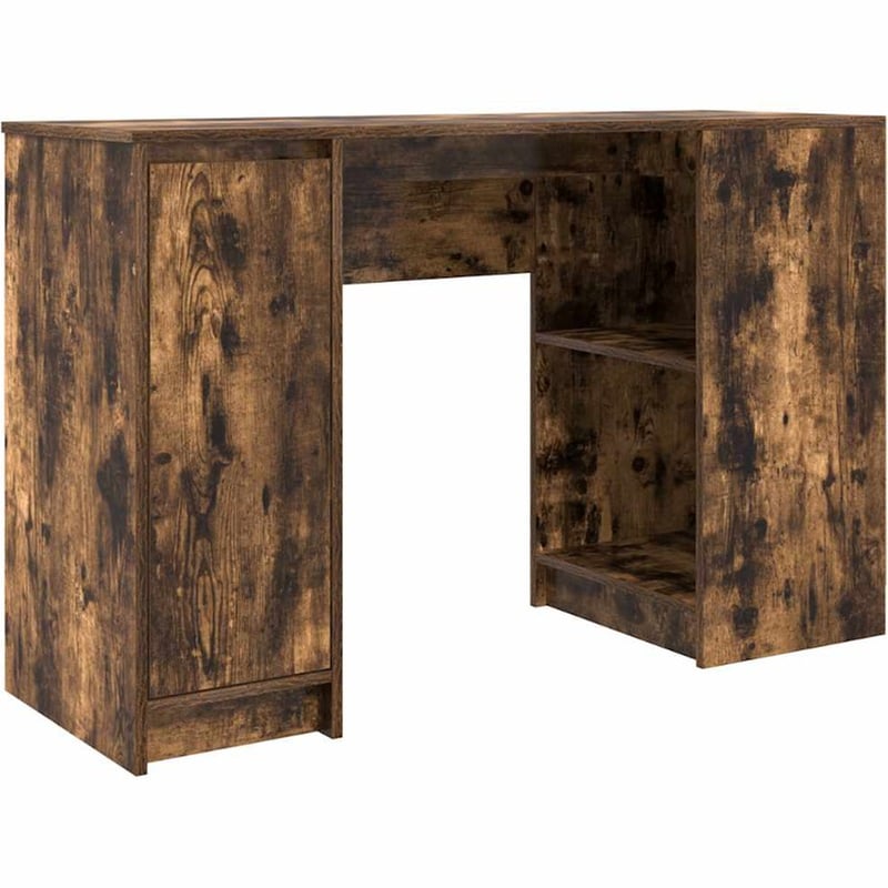 Γραφείο VidaXL από Επεξεργασμένο Ξύλο 120x42x76 cm - Καπνιστή Δρυς