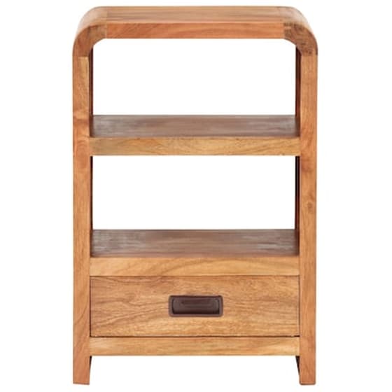 Vidaxl Κομοδίνο 40 X 30 X 60 Εκ. Μασίφ Ξύλο Ακακίας/φινίρισμα Sheesham image 3