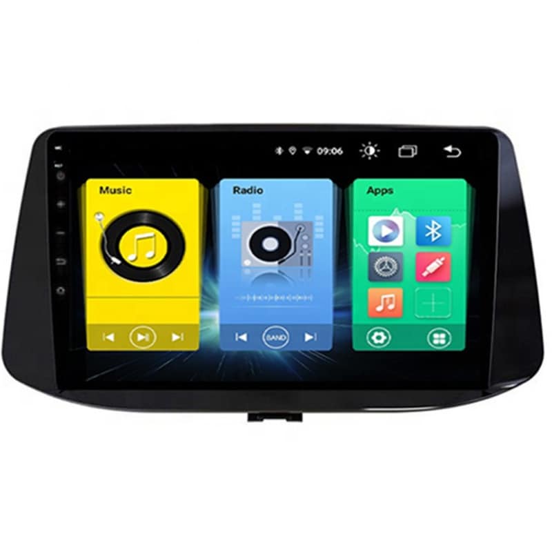 OEM Ηχοσύστημα με Οθόνη Αφής 9 Android GPS Wi-Fi Bluetooth 1GB/16GB Hy110a για Hyundai i30 (2018 - 2020) - Μαύρο