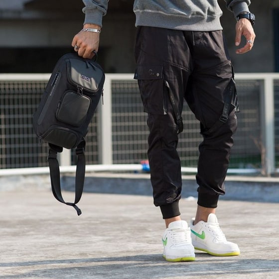 Τσαντάκι Ώμου Χιαστί Crossbody Bange Μαύρο image 10