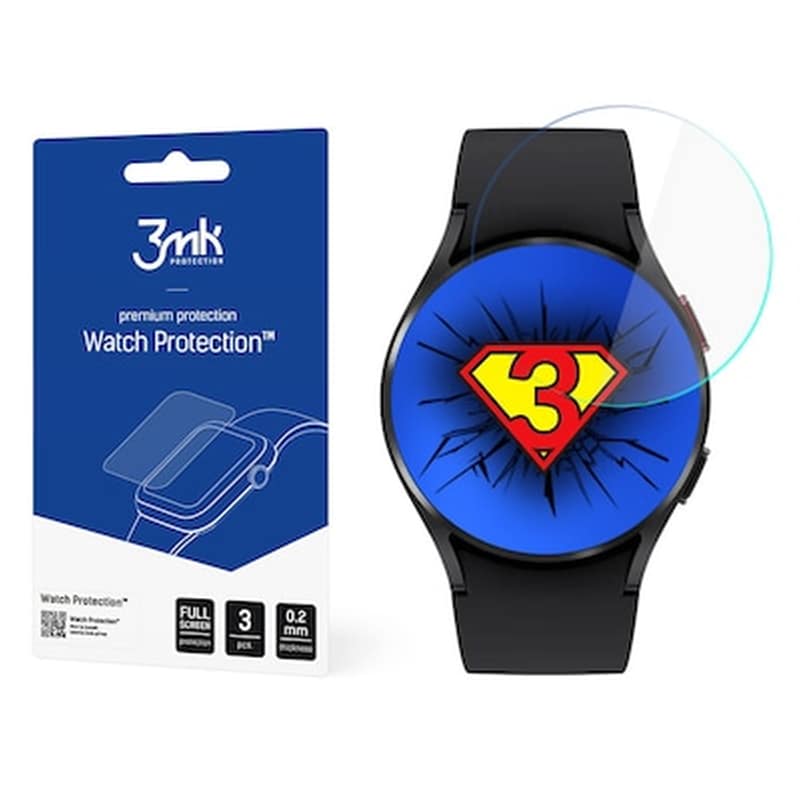OEM Προστασία Οθόνης 3MK Watch ARC για Samsung Galaxy Watch4 44mm