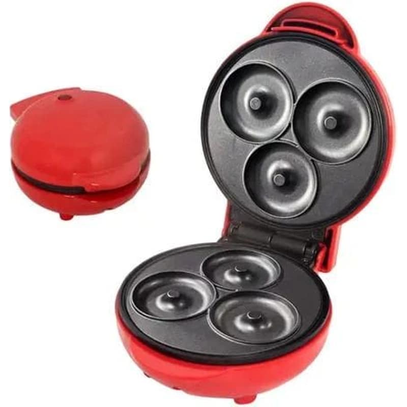 Συσκευή Ντόνατς ACP 3 Θέσεων 350 W Κόκκινο