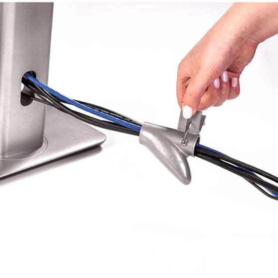 Fellowes CableZip Διαχειριστής Καλωδίων Ασημί (9929801) image 2