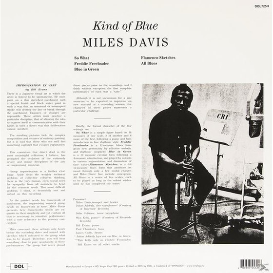 Kind Of Blue (Lp) image 3
