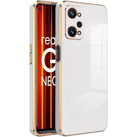 Θήκη Realme GT Neo 2 - Bodycell Gold Plated - White image 0