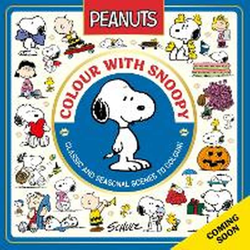 Official Peanuts: Colour with Snoopy
