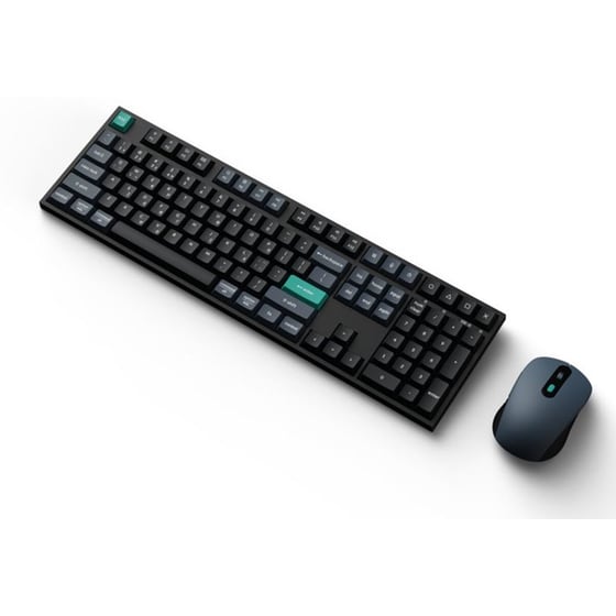 Keychron B36 Combo Ασύρματο Bluetooth Σετ Πληκτρολόγιο & Ποντίκι - Black-Green image 1